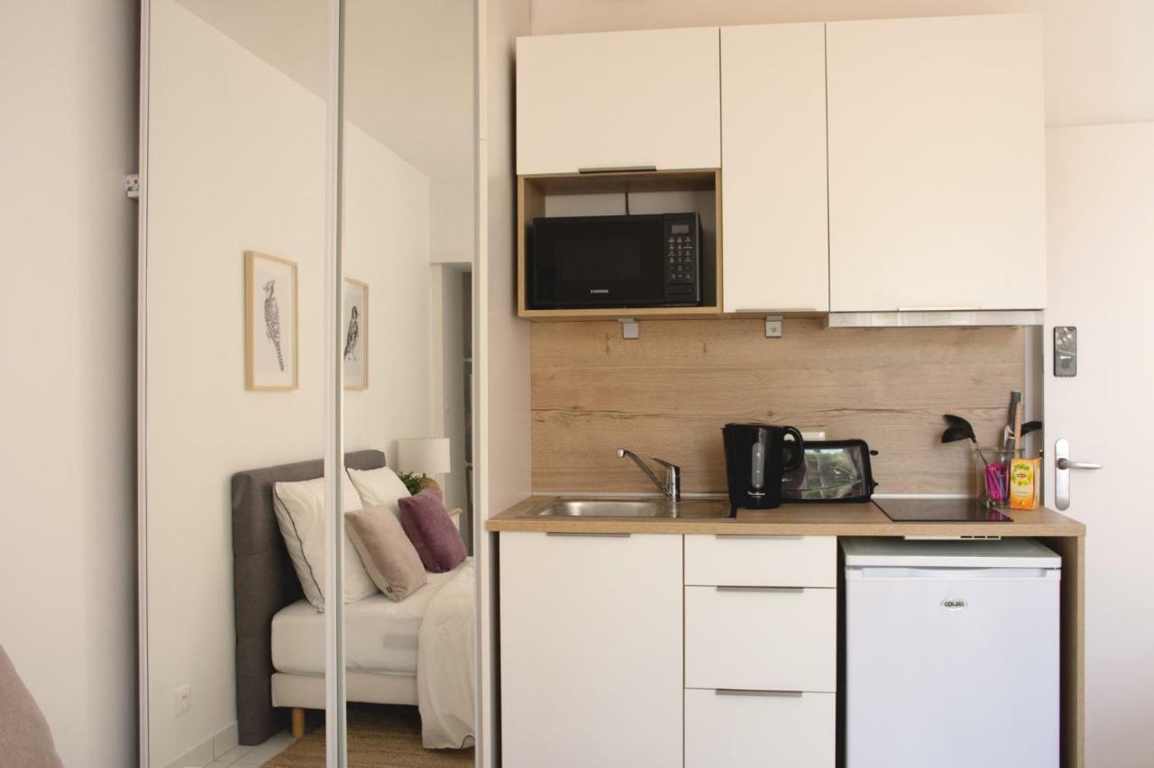 Studio Calme, Lumineux, Wifi, 1.5 Km Du Front De Mer Apartment แซงต์-นาแซร์ ภายนอก รูปภาพ